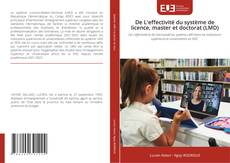 De L'effectivité du système de licence, master et doctorat (LMD)的封面