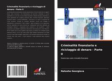 Buchcover von Criminalità finanziaria e riciclaggio di denaro - Parte II