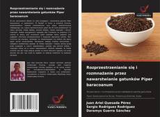 Buchcover von Rozprzestrzenianie się i rozmnażanie przez nawarstwianie gatunków Piper baracoanum