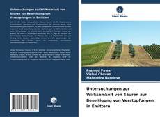 Copertina di Untersuchungen zur Wirksamkeit von Säuren zur Beseitigung von Verstopfungen in Emittern