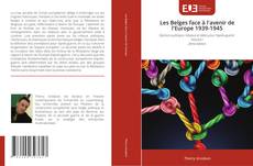 Copertina di Les Belges face à l'avenir de l'Europe 1939-1945