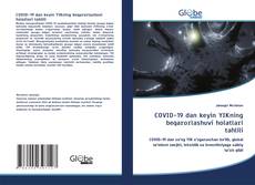Bookcover of COVID-19 dan keyin YIKning beqarorlashuvi holatlari tahlili