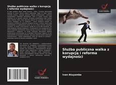 Bookcover of Służba publiczna walka z korupcją i reforma wydajności