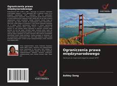 Buchcover von Ograniczenia prawa międzynarodowego