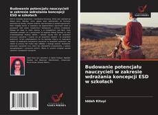 Portada del libro de Budowanie potencjału nauczycieli w zakresie wdrażania koncepcji ESD w szkołach