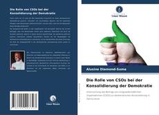 Buchcover von Die Rolle von CSOs bei der Konsolidierung der Demokratie