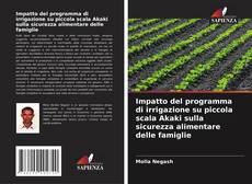Copertina di Impatto del programma di irrigazione su piccola scala Akaki sulla sicurezza alimentare delle famiglie