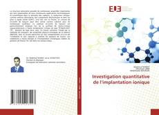 Borítókép a  Investigation quantitative de l’implantation ionique - hoz