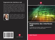 Capa do livro de Ergonomia das interfaces web 