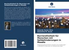Buchcover von Barrierefreiheit für Menschen mit Sehbehinderungen in Moodle