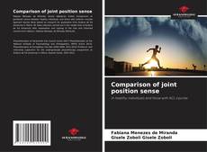Bookcover of Comparison of joint position sense