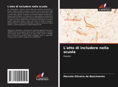 Capa do livro de L'atto di includere nella scuola 