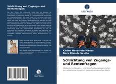 Buchcover von Schlichtung von Zugangs- und Rentenfragen