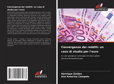 Bookcover of Convergenza dei redditi: un caso di studio per l'euro