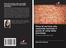 Bookcover of Pena di servizio alla comunità secondo il punto di vista dello psicologo