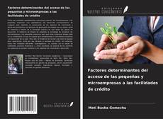 Borítókép a  Factores determinantes del acceso de las pequeñas y microempresas a las facilidades de crédito - hoz