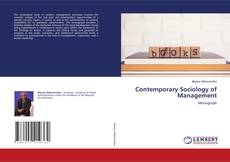 Contemporary Sociology of Management的封面