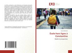 Capa do livro de École hors ligne à Constantine 