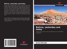 Bolivia, yesterday and today kitap kapağı