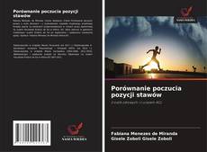 Buchcover von Porównanie poczucia pozycji stawów