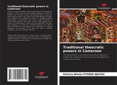 Traditional theocratic powers in Cameroon kitap kapağı