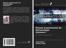 Обложка Manual experimental de farmacología Volumen I