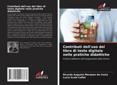 Couverture de Contributi dell'uso del libro di testo digitale nelle pratiche didattiche