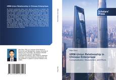 Copertina di HRM-Union Relationship in Chinese Enterprises