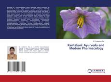 Bookcover of Kantakari: Ayurveda and Modern Pharmacology