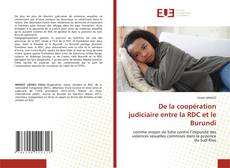 De la coopération judiciaire entre la RDC et le Burundi的封面