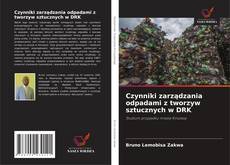 Обложка Czynniki zarządzania odpadami z tworzyw sztucznych w DRK