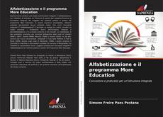 Capa do livro de Alfabetizzazione e il programma More Education 