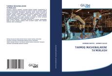 Buchcover von TARMOQ MASHINALARINI TA'MIRLASH