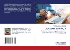 ACADEMIC WRITING II kitap kapağı