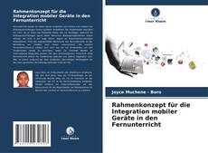 Buchcover von Rahmenkonzept für die Integration mobiler Geräte in den Fernunterricht