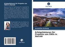 Portada del libro de Erfolgsfaktoren für Projekte von CBOs in Nairobi
