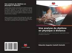 Copertina di Une analyse du diplôme en physique à distance
