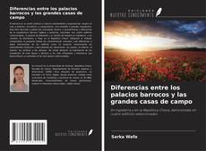 Portada del libro de Diferencias entre los palacios barrocos y las grandes casas de campo