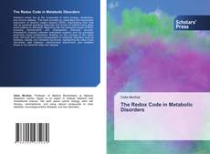 The Redox Code in Metabolic Disorders kitap kapağı