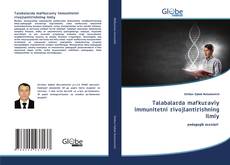 Buchcover von Talabalarda mafkuraviy immunitetni rivojlantirishning ilmiy