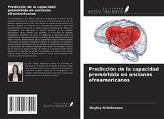Buchcover von Predicción de la capacidad premórbida en ancianos afroamericanos