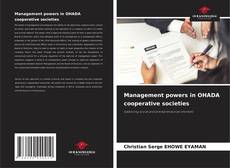 Bookcover of Management powers in OHADA cooperative societies