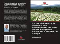 Portada del libro de Facteurs influant sur la promotion et le développement des micro, petites et moyennes entreprises à Nekemte, en Éthiopie