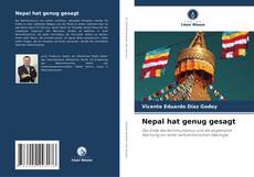Bookcover of Nepal hat genug gesagt