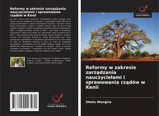 Couverture de Reformy w zakresie zarządzania nauczycielami i sprawowania rządów w Kenii