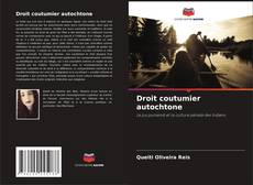 Copertina di Droit coutumier autochtone