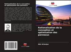Capa do livro de Rationalisation de la conception et optimisation des panneaux 