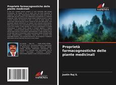 Couverture de Proprietà farmacognostiche delle piante medicinali