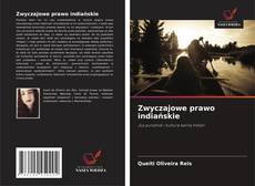 Capa do livro de Zwyczajowe prawo indiańskie 