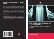Memória colonial, género e justiça social的封面
